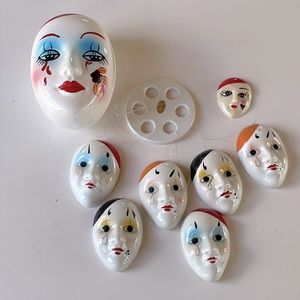 VTG SET: Wind Chimes, Trinket Box & Magnet
